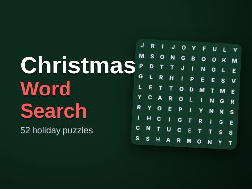 Christmas Word Search