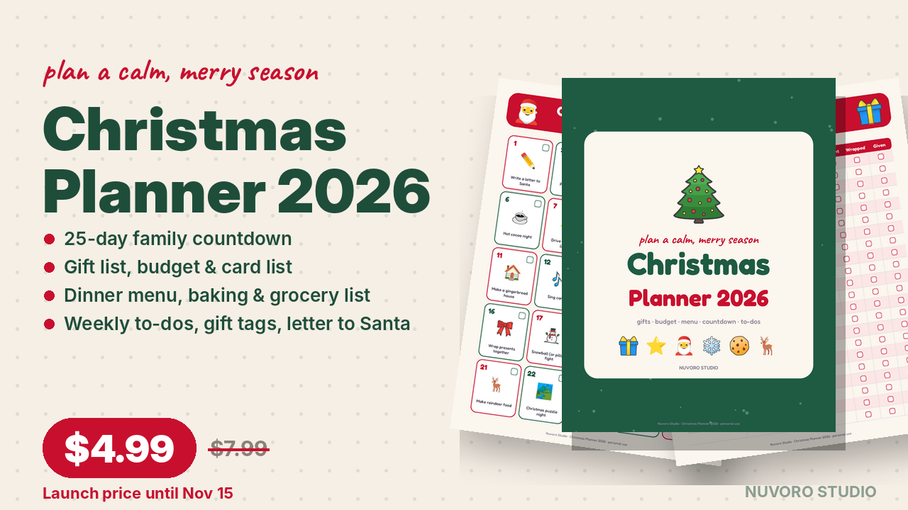Christmas Planner 2026