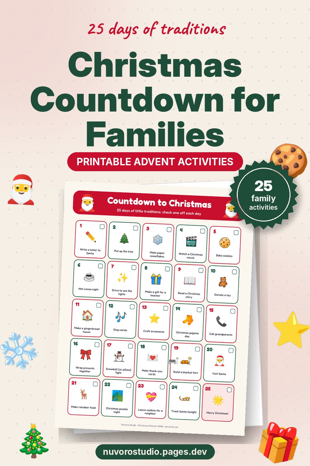 Christmas Planner 2026 preview